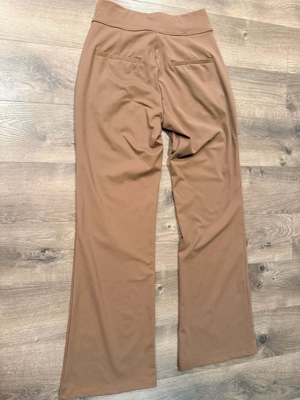 Halara Flex DayStretch Mid Rise Side Zipper Pocket Brown Size Medium Tall - Picture 7 of 8